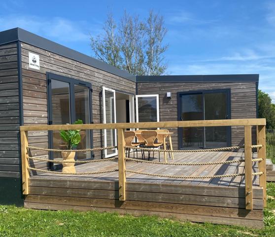 Chalet 3 pièces 44m2 accès direct à la mer