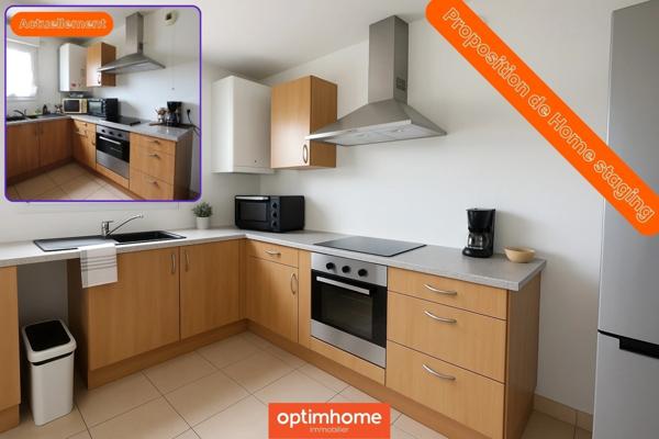 GUENANGE - APPARTEMENT 3 PIECES DE 74 M² AVEC BALCON ET GARAGE ! POUR INVESTISSEURS !