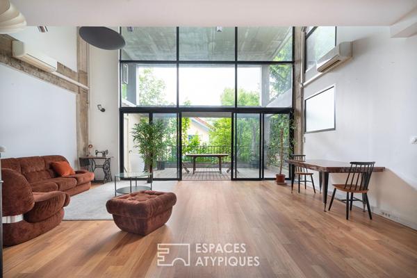 Loft avec terrasse et jardin proche centre-ville