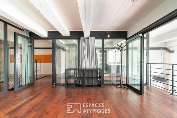 Loft avec terrasse et jardin proche centre-ville