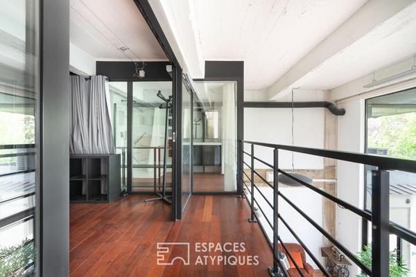 Loft avec terrasse et jardin proche centre-ville