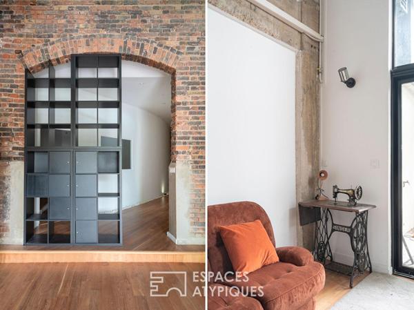 Loft avec terrasse et jardin proche centre-ville
