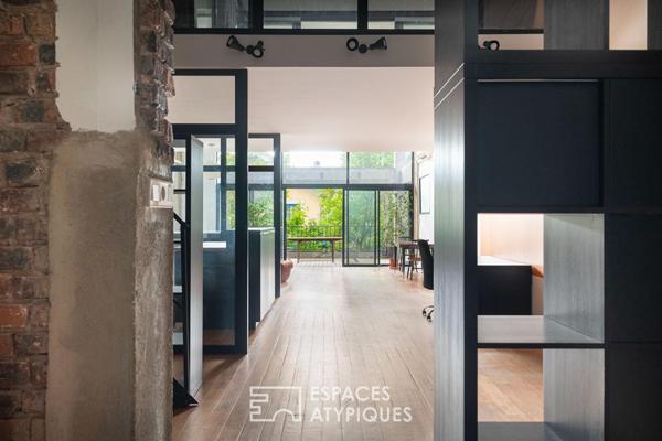 Loft avec terrasse et jardin proche centre-ville