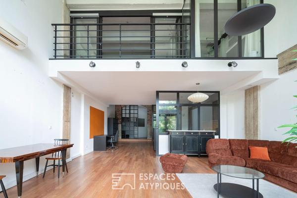 Loft avec terrasse et jardin proche centre-ville