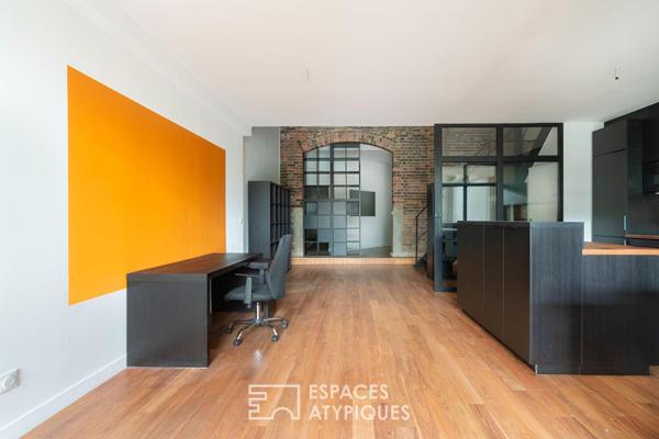 Loft avec terrasse et jardin proche centre-ville