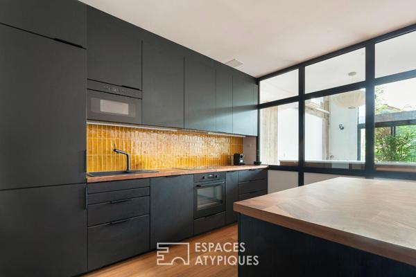 Loft avec terrasse et jardin proche centre-ville
