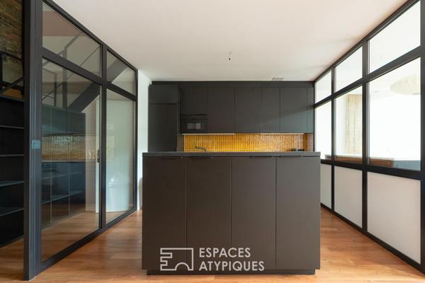 Loft avec terrasse et jardin proche centre-ville
