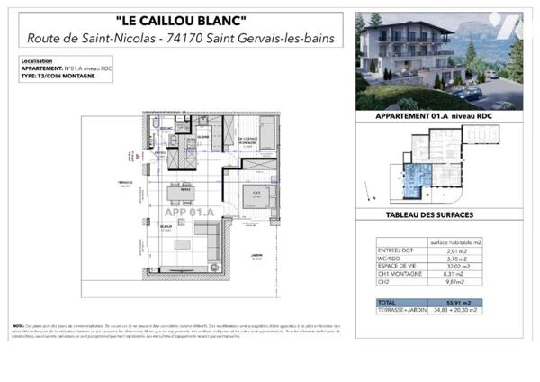 LE CAILLOU BLANC - Appartement T2 et coin montagne à SAINT-NICOLAS-DE-VEROCE