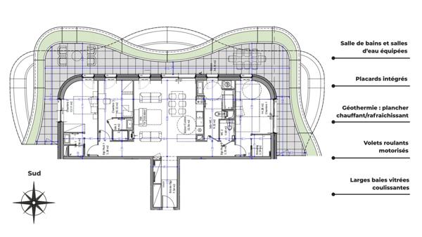 Appartement à vendre 4 pièces 103 m² Aix-les-Bains