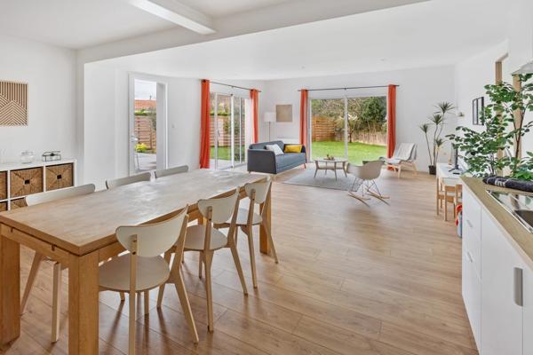 Maison rénovée, 4 chambres, jardin.