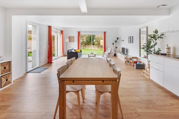 Maison rénovée, 4 chambres, jardin.