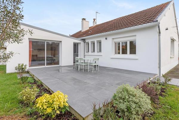 Maison rénovée, 4 chambres, jardin.