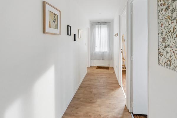 Maison rénovée, 4 chambres, jardin.