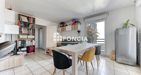 À vendre Appartement 3 pièces 59.22 m² - Lyon 69007