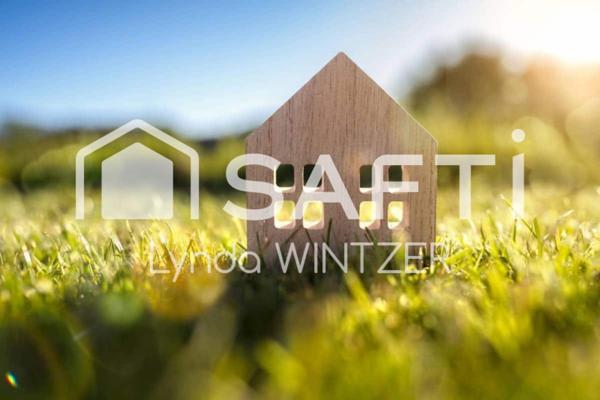 Hors lotissement : Beau terrain de 10 ares au calme et face aux champs.