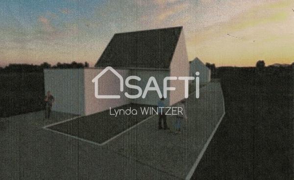 Hors lotissement : Beau terrain de 10 ares au calme et face aux champs.