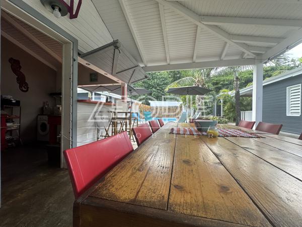Saint-François (97118) Exclusivite ZEOPIE Immobilier : bungalow avec terrasse et jardin privatif dans petite copropriété avec piscine