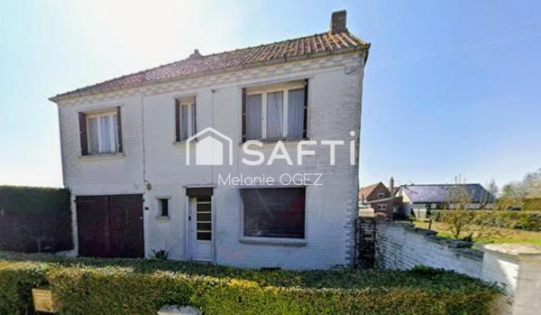 Maison de campagne individuelle + terrain à bâtir attenant