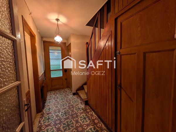 Maison de campagne individuelle + terrain à bâtir attenant