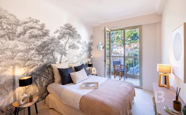 Appartement de 3 pièces au dernier étage avec terrasse et vue mer