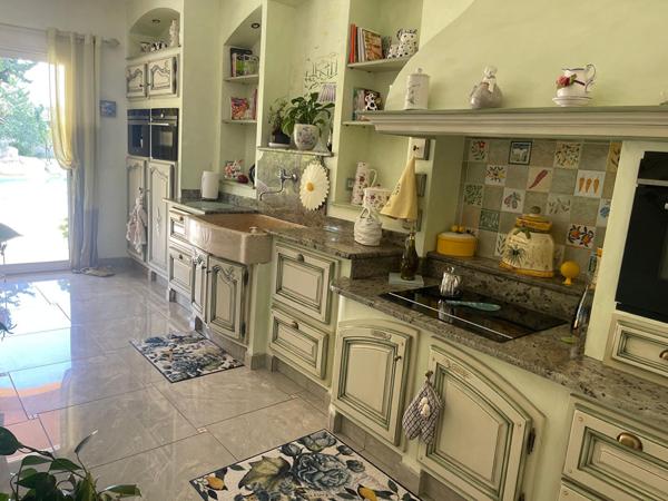 EXCLUSIVITE AU THOR - PROCHE L'ISLE SUR LA SORGUE ET AVIGNON - MAISON A VENDRE + TERRAIN A BATIR CONSTRUCTIBLE - TERRAIN 1500 M²