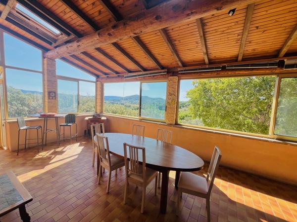 Saint-Saturnin-lès-Apt (84490) Vue dominante à 180° proche village !