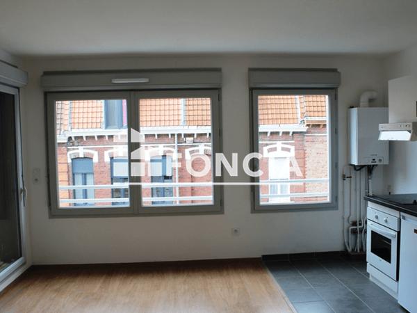 Location Appartement 2 pièces 45.33 m² - RUE CLAUDE LORRAIN Roubaix 59100