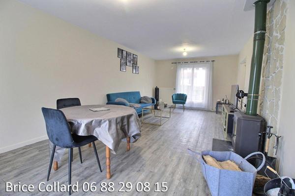 60180 NOGENT SUR OISE Pavillon 2 chambres garage cave jardin