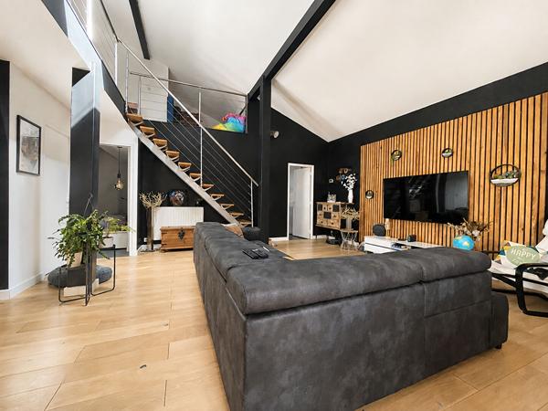 Maison de 132 m2, entre esprit loft et douceur de vivre