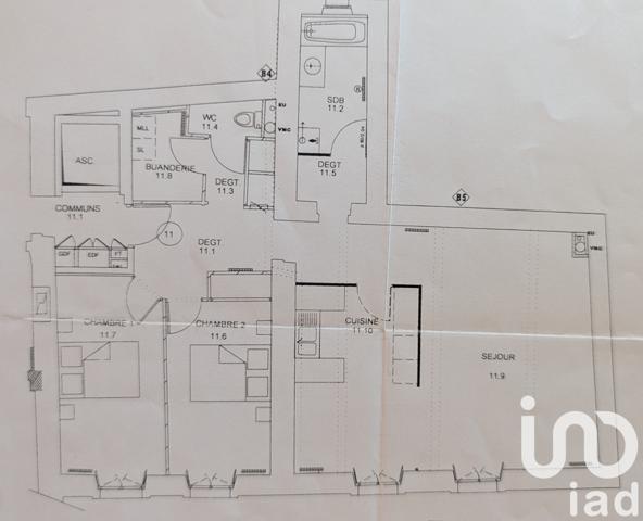 Appartement à vendre 3 pièces 89 m² Bagnols-sur-Cèze