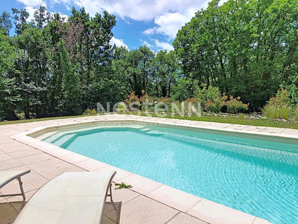 Maison 6 pièces à vendre à Saint Vallier de Thiey avec piscine et grand terrain
