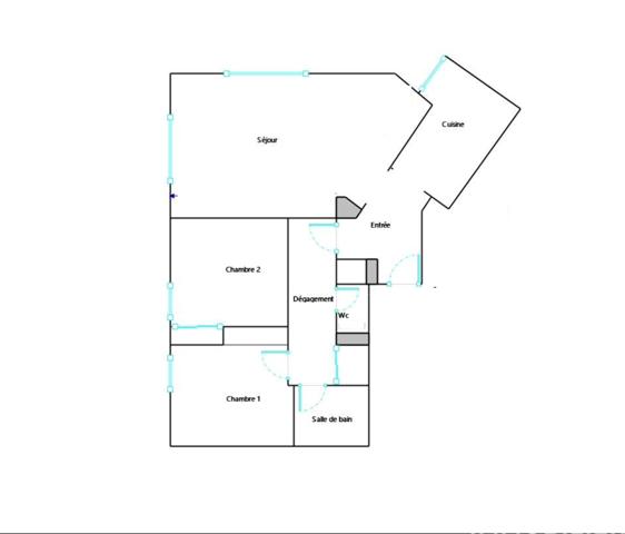 Appartement à vendre 3 pièces 57 m² Brétigny-sur-Orge