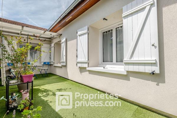 Maison confortable avec petit jardin