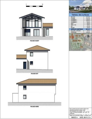 Maison 4 pièces de 83 m² à Saint-Martin-de-Seignanx (40390)