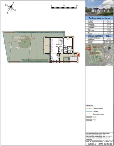 Maison 4 pièces de 83 m² à Saint-Martin-de-Seignanx (40390)