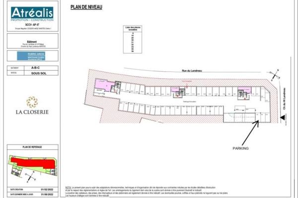 Vente - parking/box NANTES (44300)