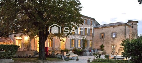 Bastide d’exception du XVIII? siècle dans la Drôme.