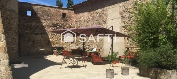 Bastide d’exception du XVIII? siècle dans la Drôme.