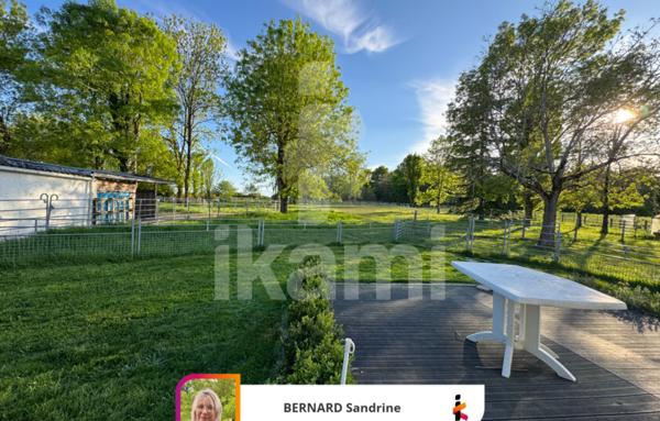 Charmante maison de 89 m2 avec terrain de 8000 m2