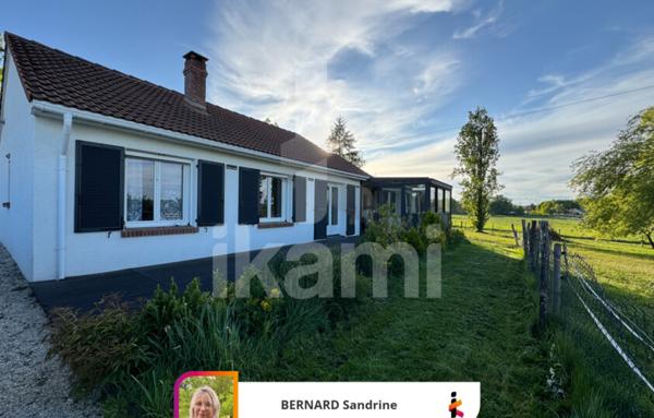 Charmante maison de 89 m2 avec terrain de 8000 m2