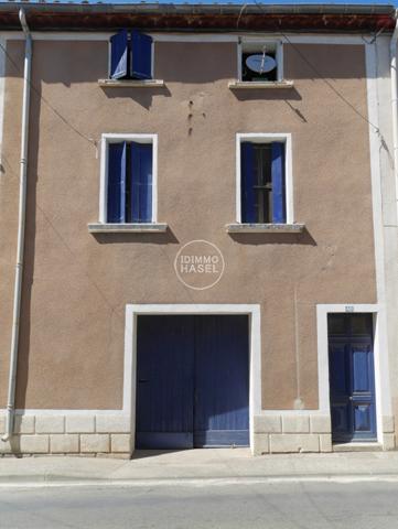 Maison de village traditionnelle vigneronne T5 avec grand garage Villesèque-des-Corbières (11360)