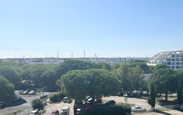 Vente Appartement P2 + Parking avec Vue dégagée Le grau-du-roi   