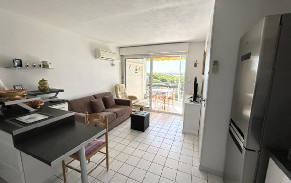 Vente Appartement P2 + Parking avec Vue dégagée Le grau-du-roi   