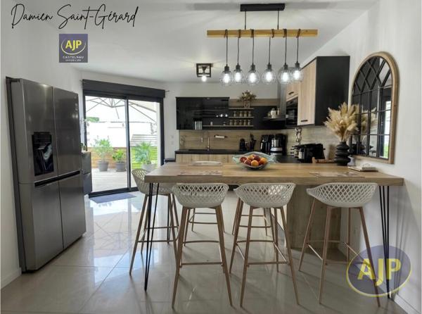 Maison à vendre Castelnau De Medoc - 5 pièces, 100m² avec 3 chambre(s) à 265 000€ - AJP Castelnau Immobilier