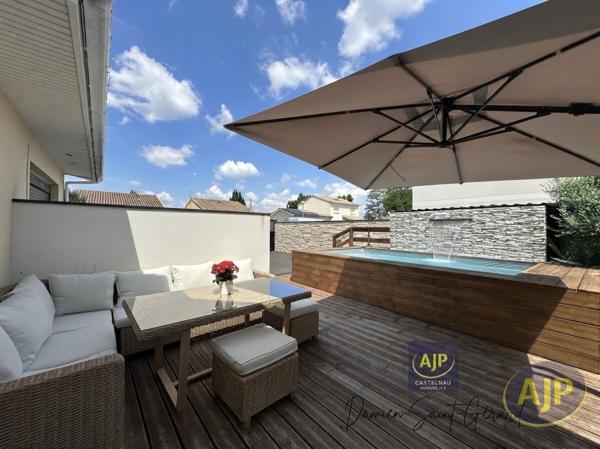 Maison à vendre Castelnau De Medoc - 5 pièces, 100m² avec 3 chambre(s) à 265 000€ - AJP Castelnau Immobilier