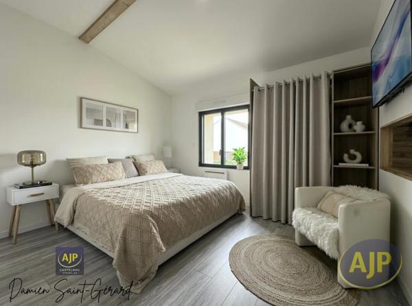 Maison à vendre Castelnau De Medoc - 5 pièces, 100m² avec 3 chambre(s) à 265 000€ - AJP Castelnau Immobilier