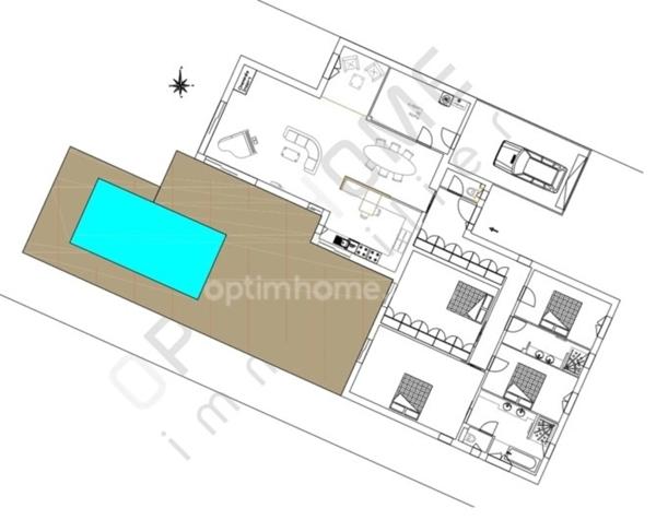 Maison 6 pièces 197m² à Orvault quartier résidentiel "La Forêt"