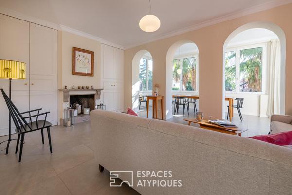 Ecrin Art déco et lignes contemporaines à Villefranche sur Mer