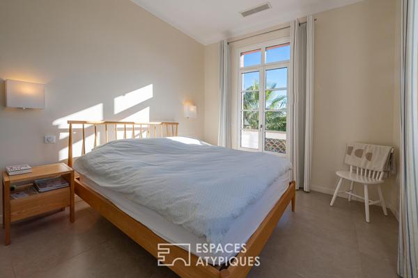 Ecrin Art déco et lignes contemporaines à Villefranche sur Mer