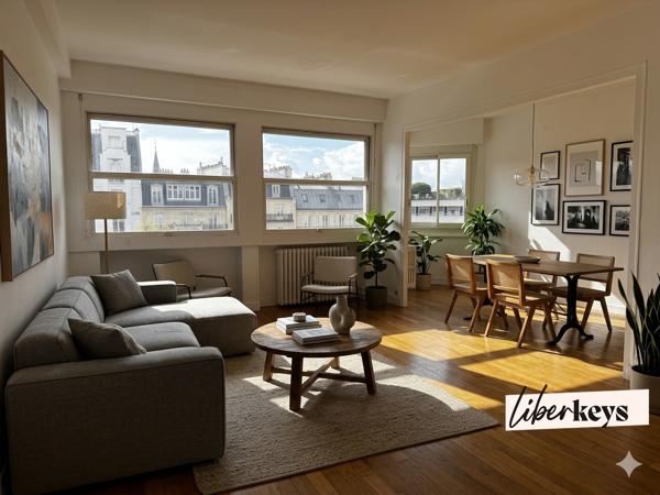Lumineux 3 pièces 60,46 m² – Vue parc – Étage élevé – DPE D